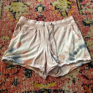 Favorite Tie Dye Shorts in Soft Pink Size S Member’s Mark